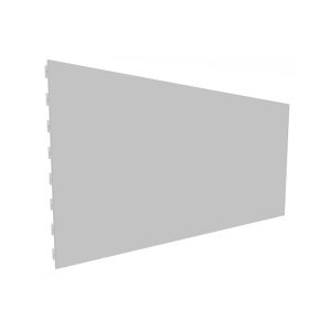 Respaldo liso para estanterías comerciales